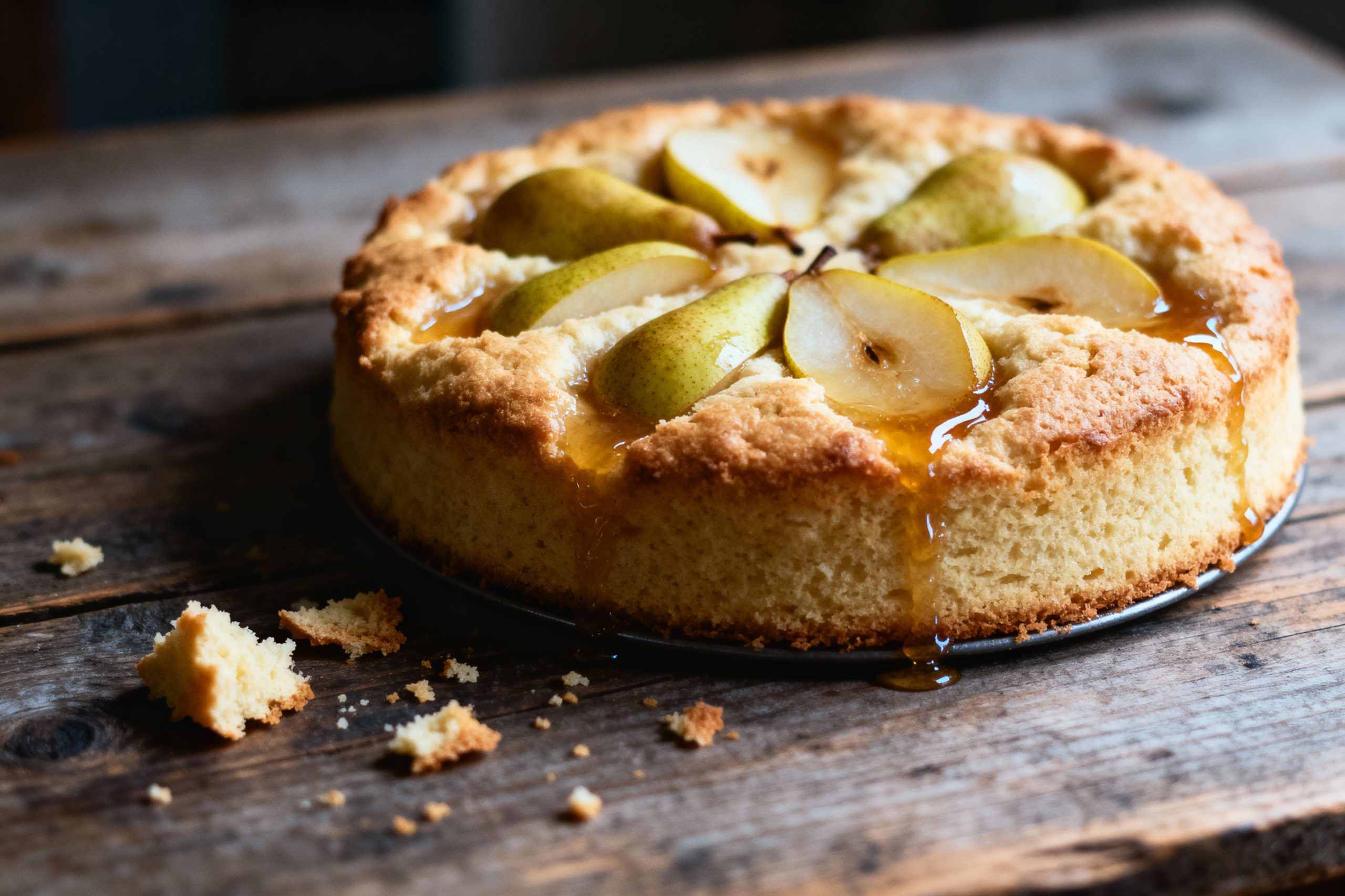 gâteau aux poire façon grand-mère