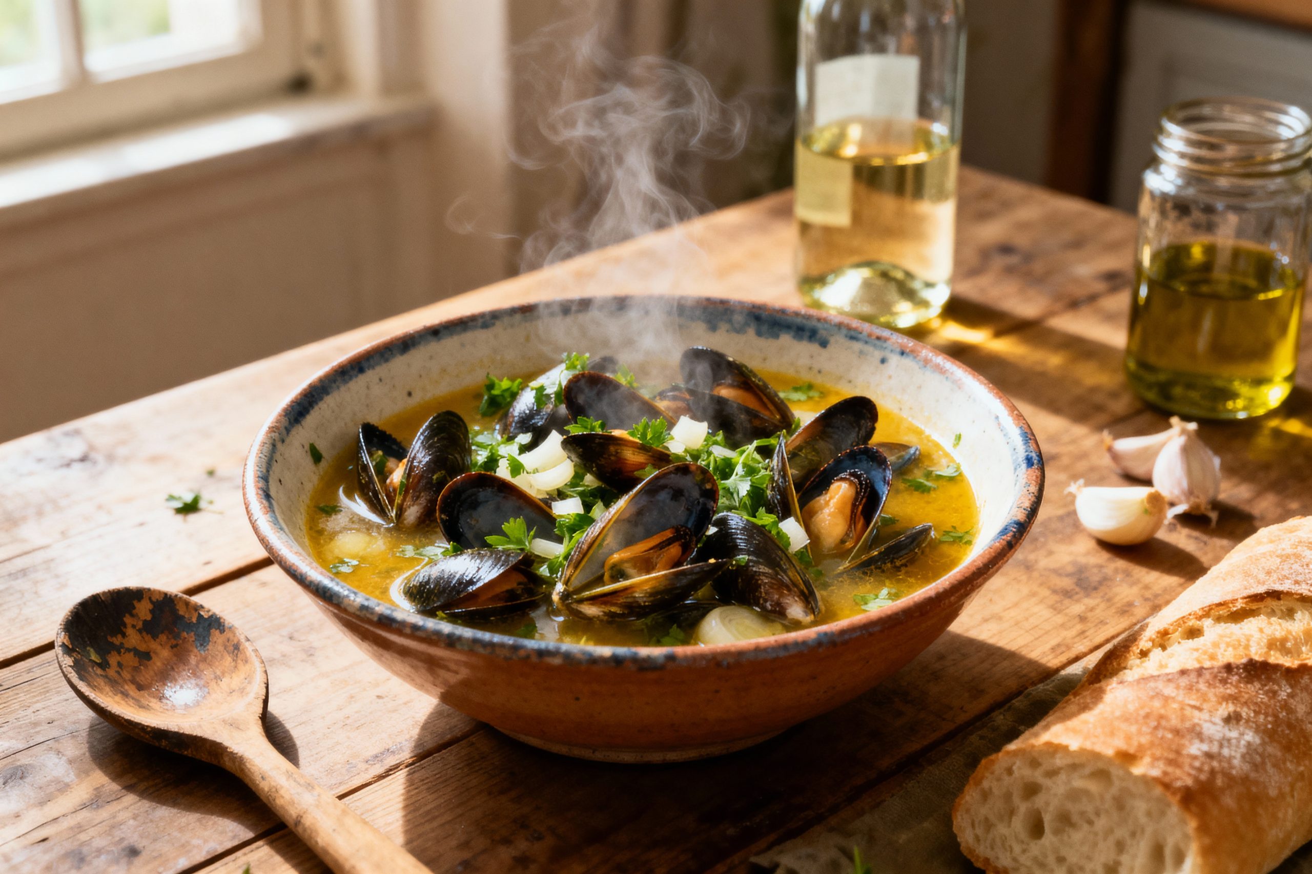 moules marinières façon grand-mère