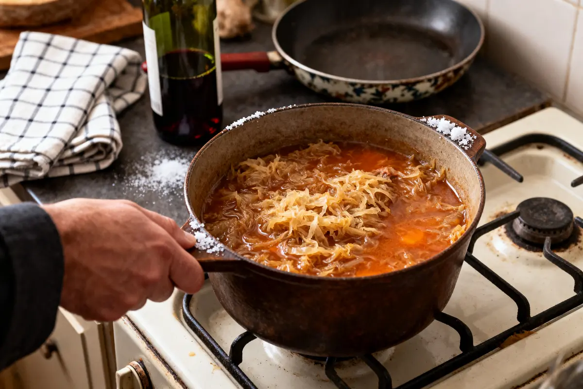 Réchauffer la choucroute : 5 méthodes pour ne pas la dessécher !